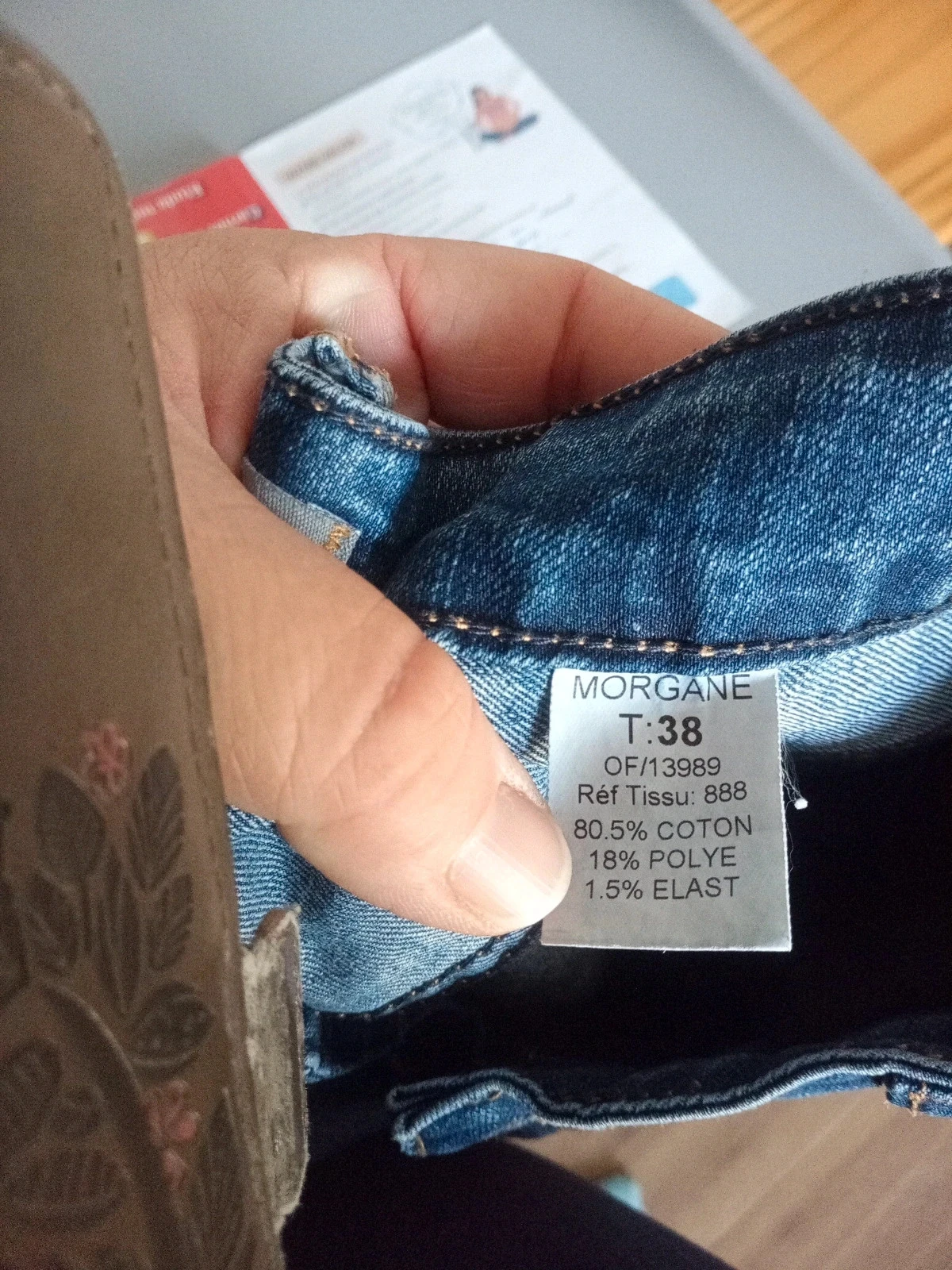 Jean id'est.div Corte Recto - Talla 38 – photo 9